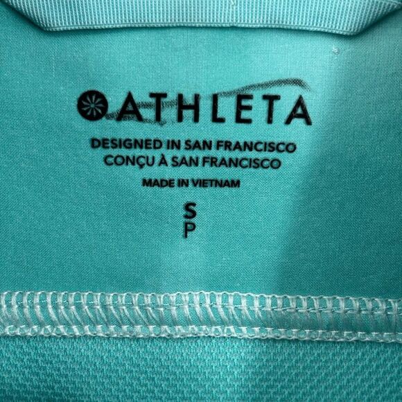 Athleta Run With It Jacket Sandstorm Print Mint Green Sherbet Size Small - Picture 14 of 14